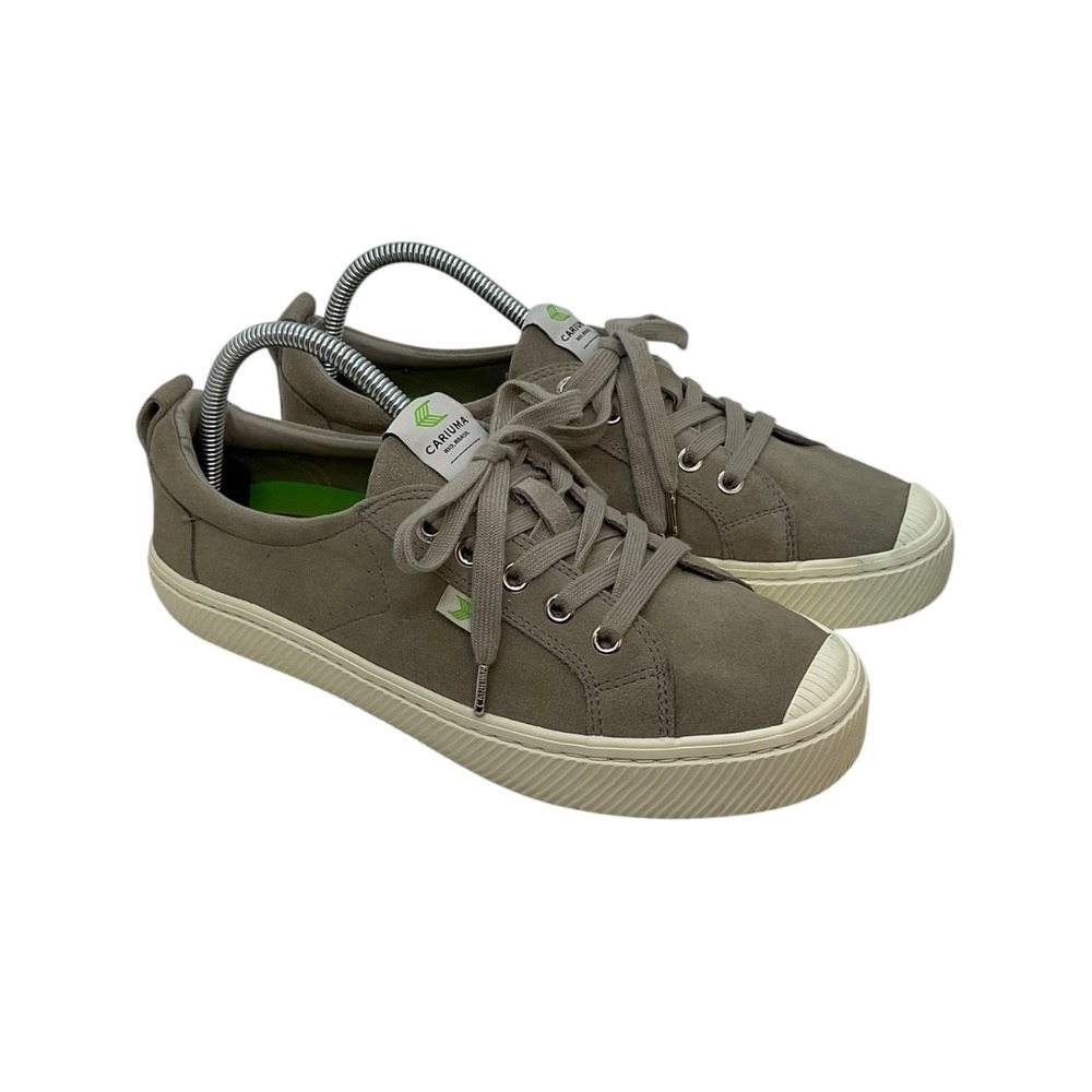 Cariuma OCA Low Canvas Sneaker Men 7.5 Mystic Grey Shoes US Women 9